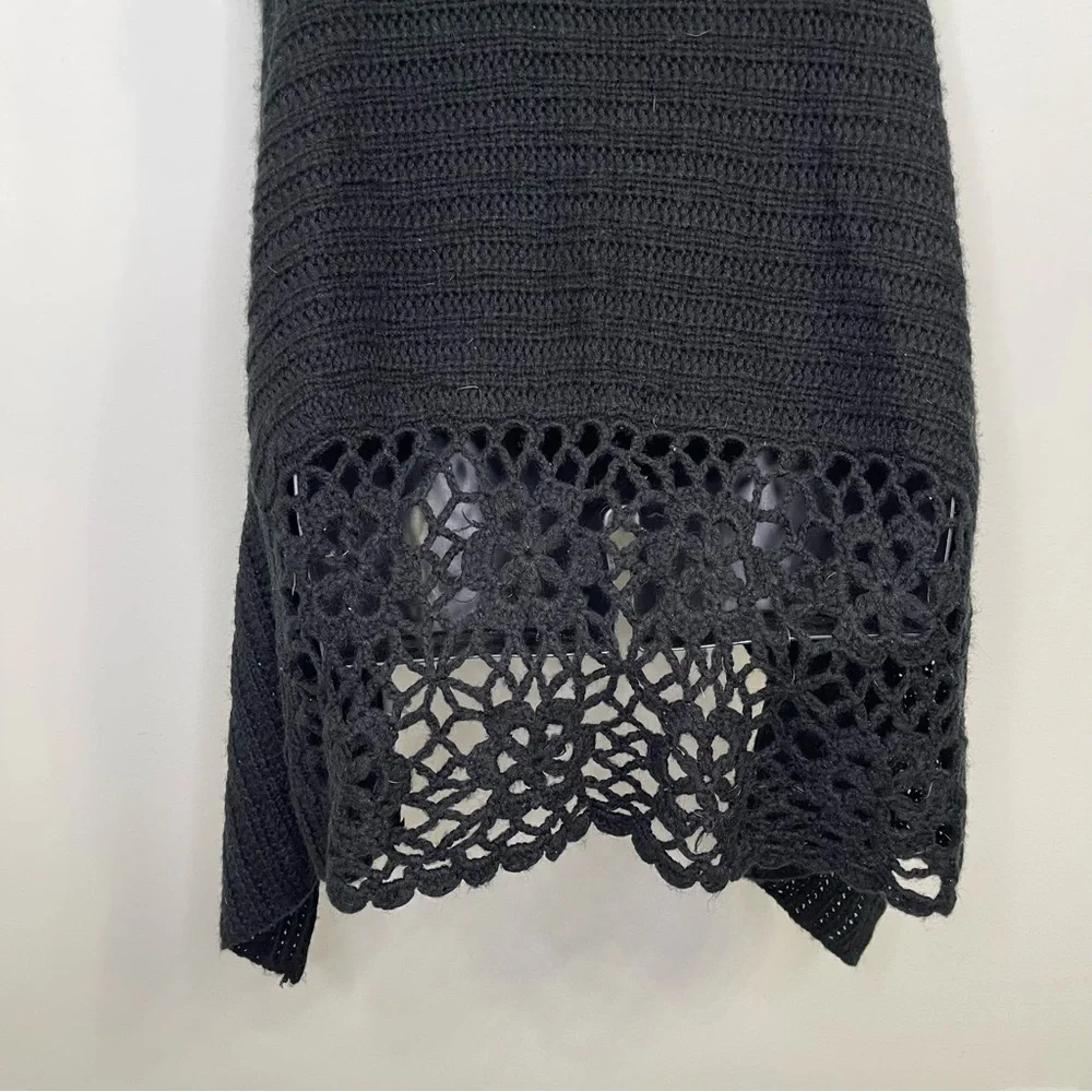 Adore Faux Fur Wool Asymmetrical vest in size Small
